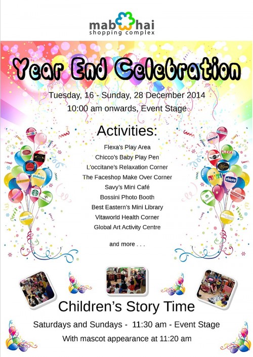 Mabohai Year End Celebration Poster