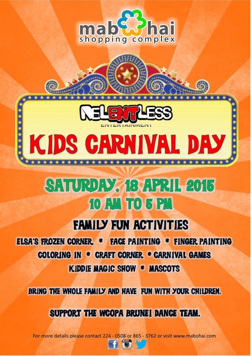 KIDS CARNIVAL DAY POSTER