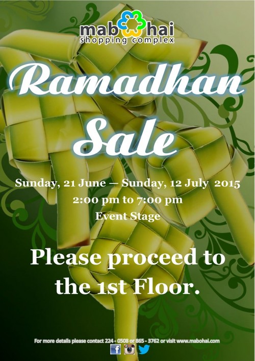 Ramadhan Sale Signage