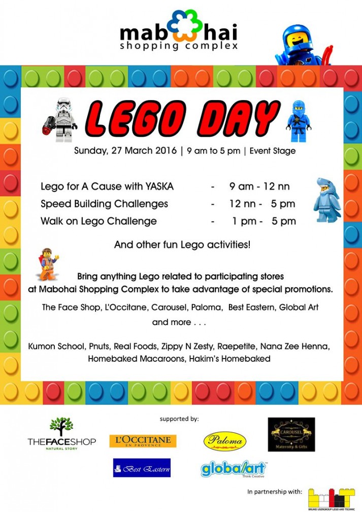 Lego Day Main Poster 2016