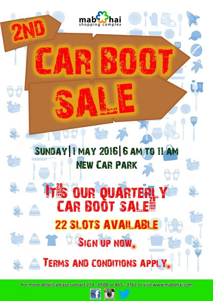 Car Boot Sale 2 2016