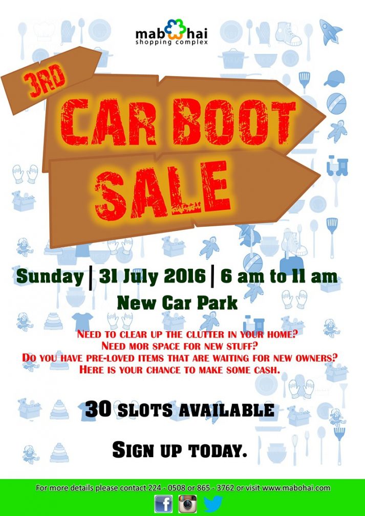 Car Boot Sale 3 Poster