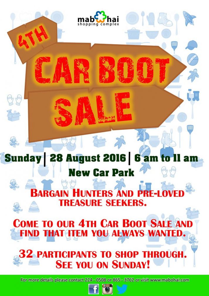 Car Boot Sale 4 2016 final