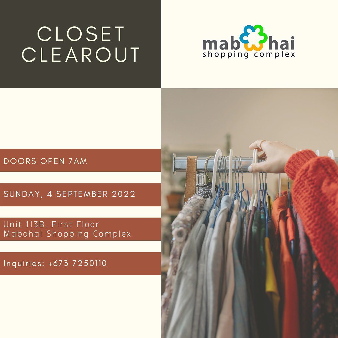Closet Clear Out | Mabohai Shopping Complex